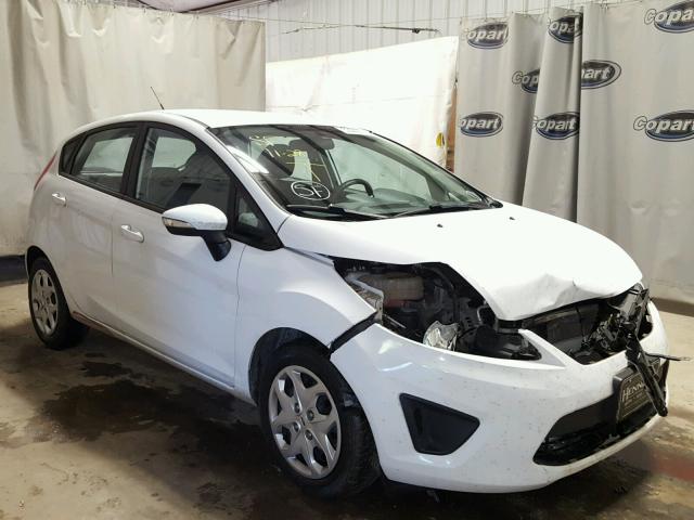 3FADP4EJ0DM201895 - 2013 FORD FIESTA SE WHITE photo 1