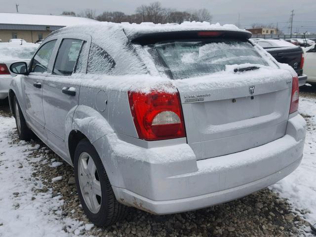 1B3HB48BX8D601805 - 2008 DODGE CALIBER SX SILVER photo 3