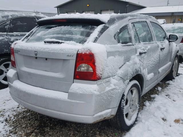 1B3HB48BX8D601805 - 2008 DODGE CALIBER SX SILVER photo 4