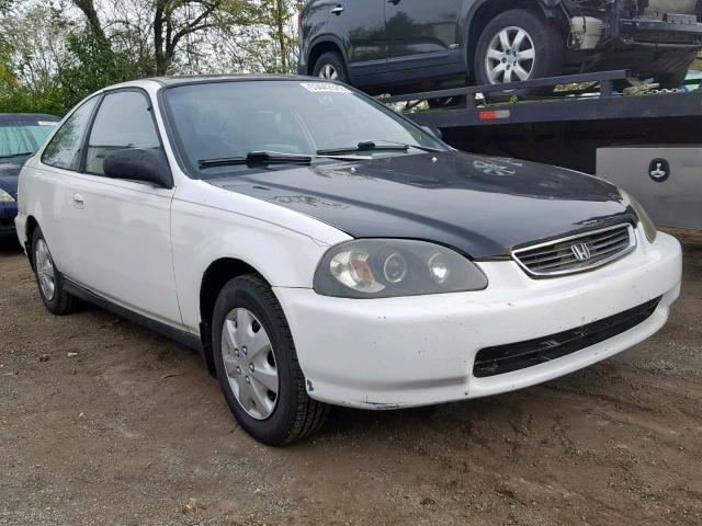 1HGEJ6125TL047227 - 1996 HONDA CIVIC DX WHITE photo 1