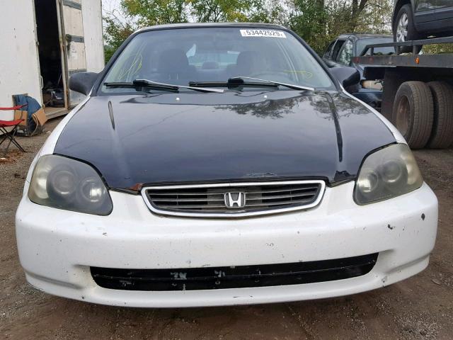 1HGEJ6125TL047227 - 1996 HONDA CIVIC DX WHITE photo 9