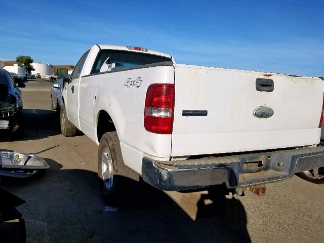 1FTRF14W84NC46345 - 2004 FORD F150 WHITE photo 3