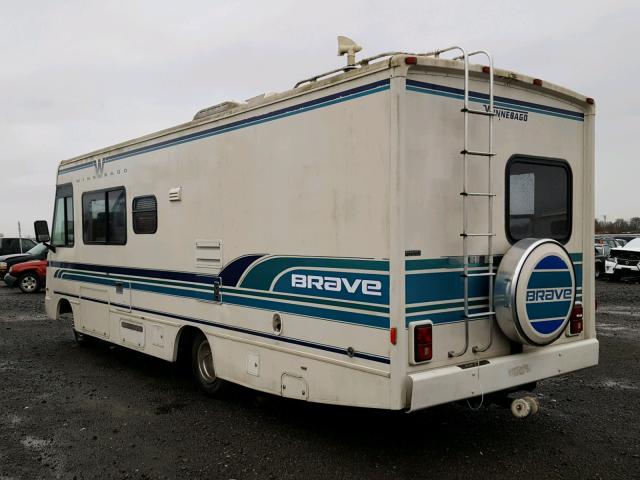 1GBJP37N8P3325141 - 1994 WINNEBAGO BRAVE SE WHITE photo 3