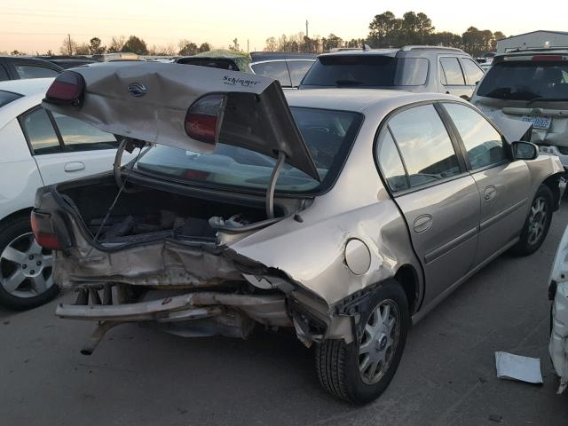 1G1NE52M9W6228825 - 1998 CHEVROLET MALIBU LS Qızıl foto 4
