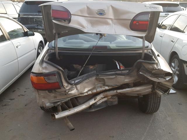 1G1NE52M9W6228825 - 1998 CHEVROLET MALIBU LS Qızıl foto 9