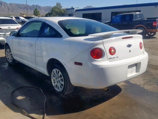 1G1AL12F357661516 - 2005 CHEVROLET COBALT LS WHITE photo 3