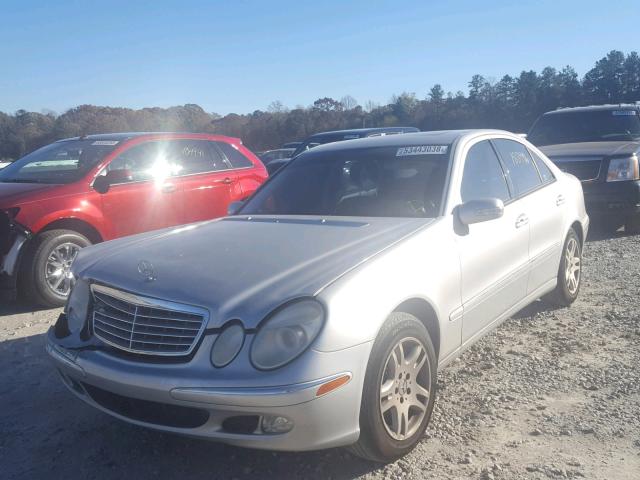 WDBUF65J93A162615 - 2003 MERCEDES-BENZ E 320 SILVER photo 2