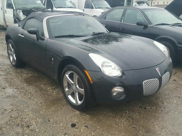 1G2MB35B47Y129110 - 2007 PONTIAC SOLSTICE BLACK photo 1