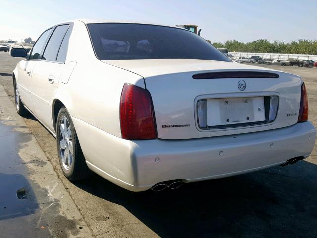 1G6KF57983U208507 - 2003 CADILLAC DEVILLE DT WHITE photo 3