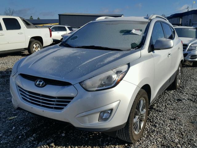 KM8JU3AG3FU054279 - 2015 HYUNDAI TUCSON LIM SILVER photo 2