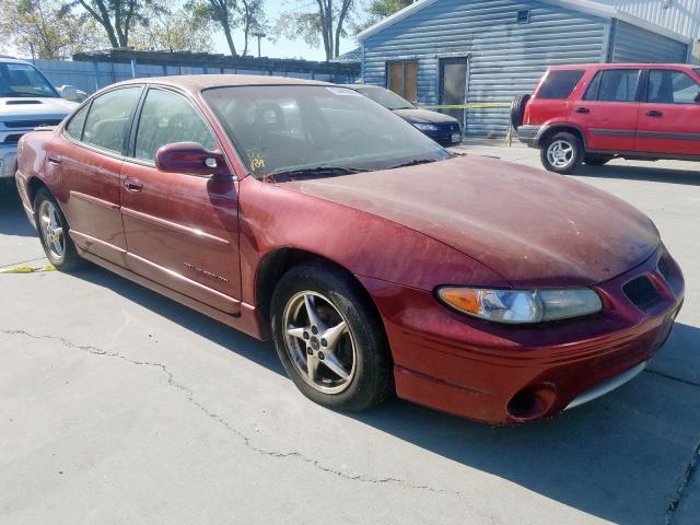 1G2WP52K6YF256318 - 2000 PONTIAC GRAND PRIX Қызыл фото 1