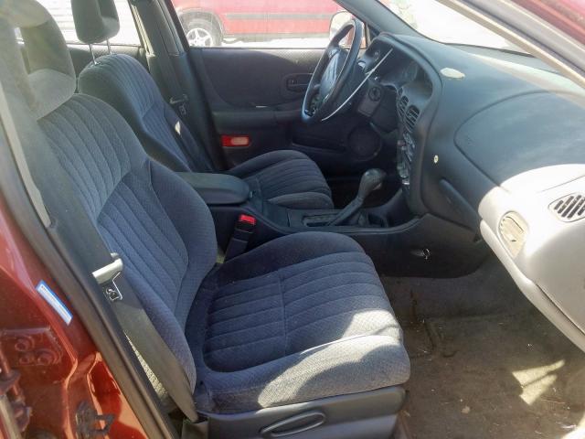 1G2WP52K6YF256318 - 2000 PONTIAC GRAND PRIX Қызыл фото 5