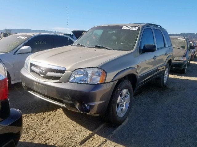 4F2CZ06164KM12517 - 2004 MAZDA TRIBUTE ES Bej foto 2