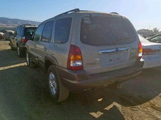 4F2CZ06164KM12517 - 2004 MAZDA TRIBUTE ES Bej foto 3