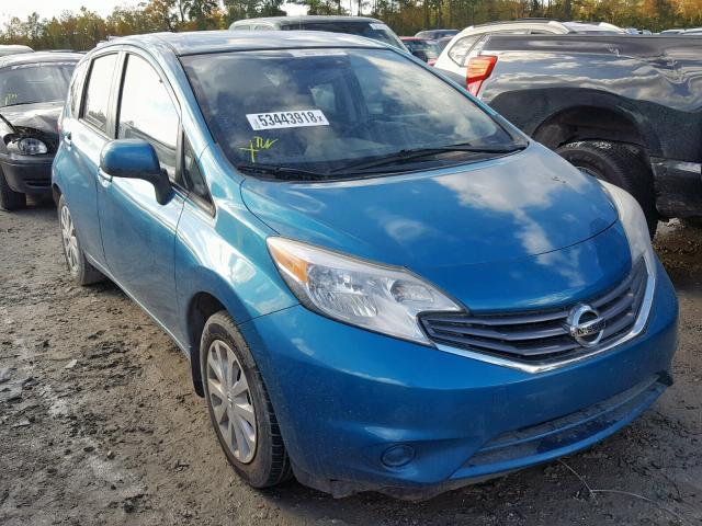 3N1CE2CP8EL388160 - 2014 NISSAN VERSA NOTE BLUE photo 1