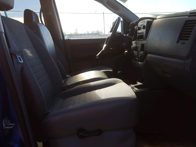 3D7KS28D68G213618 - 2008 DODGE RAM 2500 S BLUE photo 5