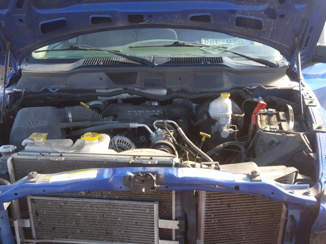 3D7KS28D68G213618 - 2008 DODGE RAM 2500 S BLUE photo 7