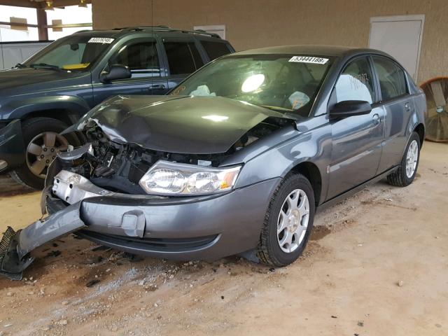 1G8AJ52F44Z139401 - 2004 SATURN ION LEVEL GRAY photo 2