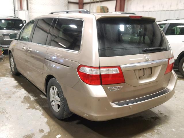 5FNRL38876B107650 - 2006 HONDA ODYSSEY TO GOLD photo 3