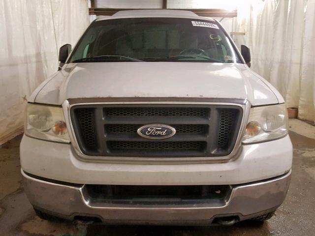 1FTRF14W94NB72711 - 2004 FORD F150 WHITE photo 9