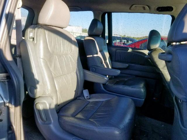 5FNRL38767B022999 - 2007 HONDA ODYSSEY EX GRAY photo 6