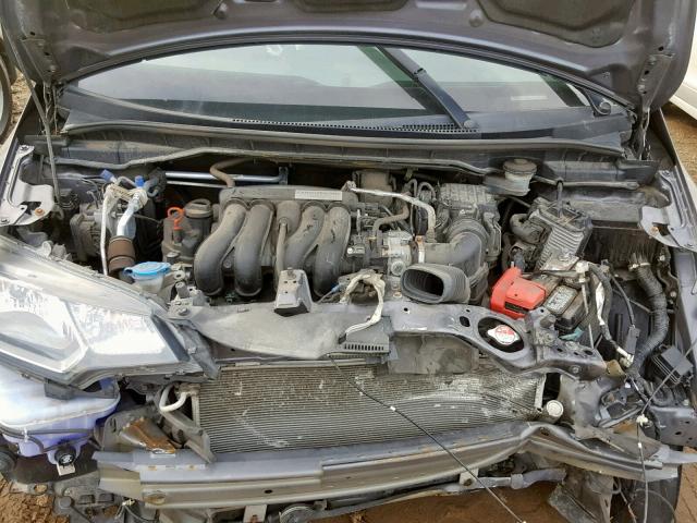 3HGGK5H88FM717995 - 2015 HONDA FIT EX GRAY photo 7