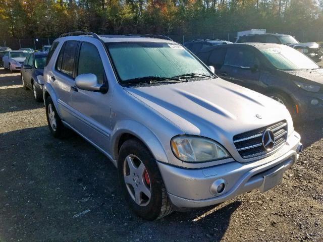 4JGAB74E9YA213320 - 2000 MERCEDES-BENZ ML 55 SILVER photo 1