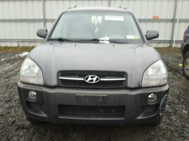 KM8JN72D67U687868 - 2007 HYUNDAI TUCSON SE GRAY photo 9