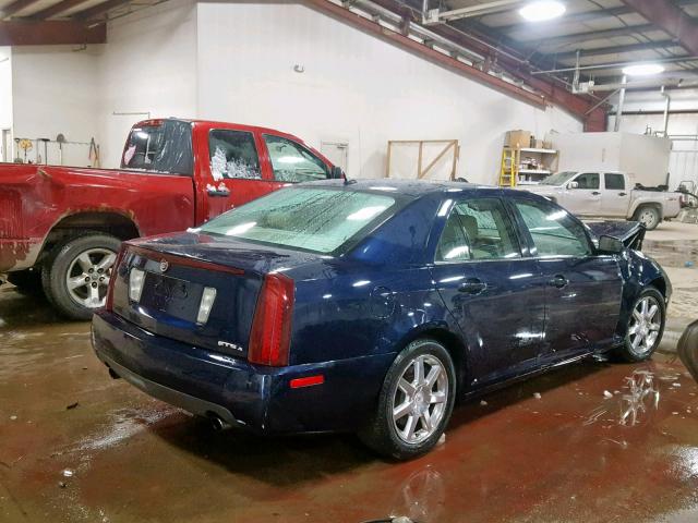 1G6DW677960178278 - 2006 CADILLAC STS BLUE photo 4