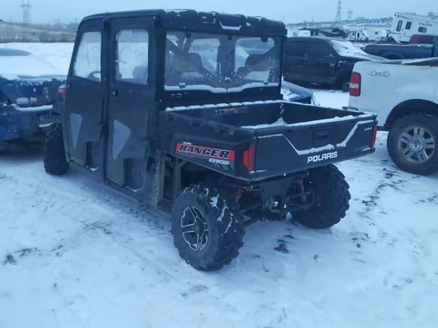 3NSRUE87XFG889256 - 2015 POLARIS RANGER CRE BLACK photo 3