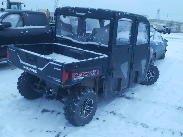 3NSRUE87XFG889256 - 2015 POLARIS RANGER CRE BLACK photo 4