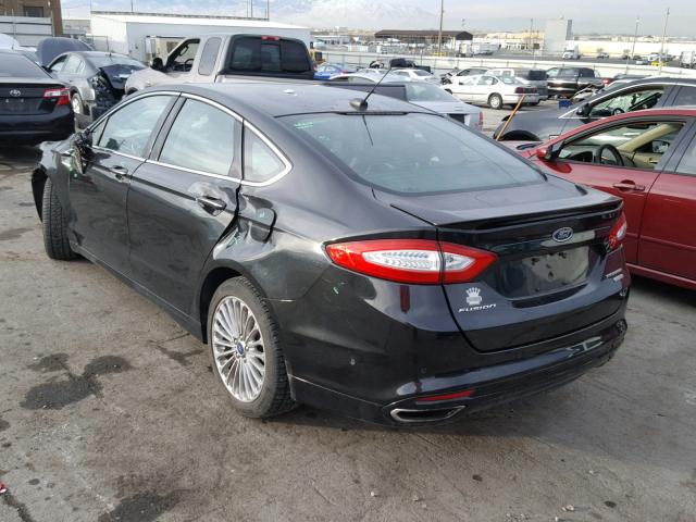 3FA6P0K98DR277895 - 2013 FORD FUSION TIT GRAY photo 3