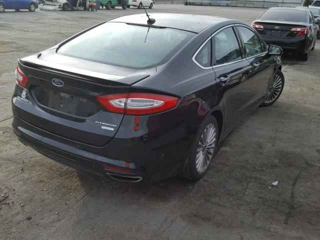 3FA6P0K98DR277895 - 2013 FORD FUSION TIT GRAY photo 4