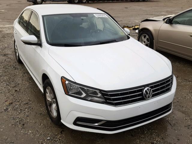 1VWAT7A31GC023449 - 2016 VOLKSWAGEN PASSAT S WHITE photo 1