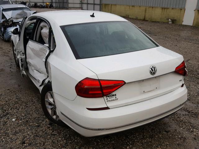 1VWAT7A31GC023449 - 2016 VOLKSWAGEN PASSAT S WHITE photo 3