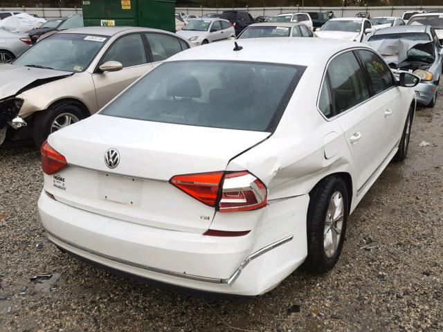 1VWAT7A31GC023449 - 2016 VOLKSWAGEN PASSAT S WHITE photo 4