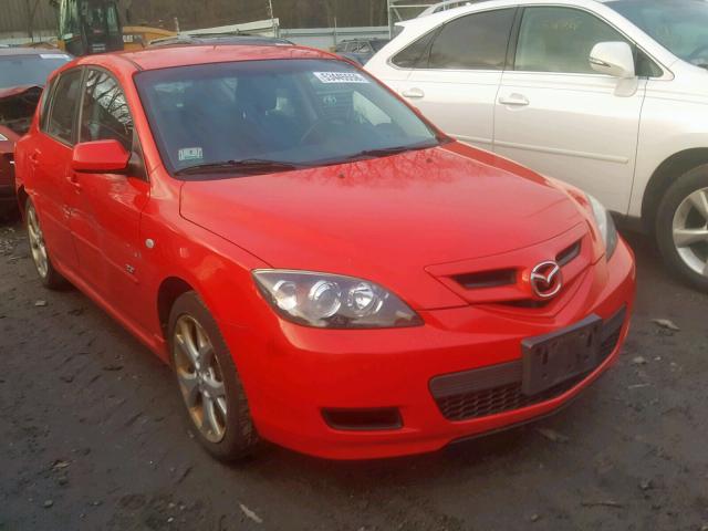 JM1BK144071663188 - 2007 MAZDA 3 HATCHBAC RED photo 1