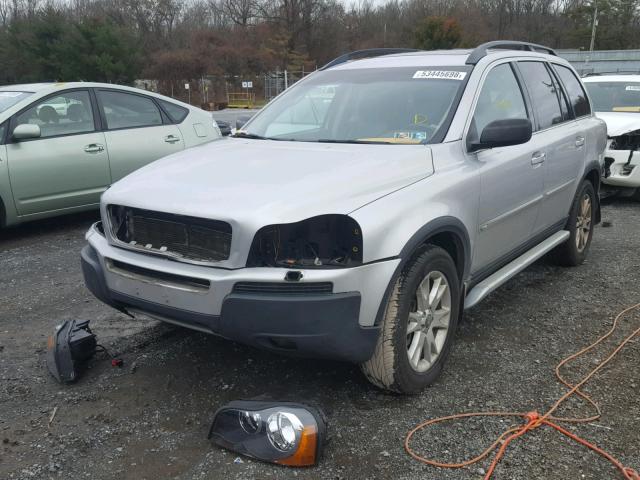 YV1CZ852951177671 - 2005 VOLVO XC90 V8 SILVER photo 2