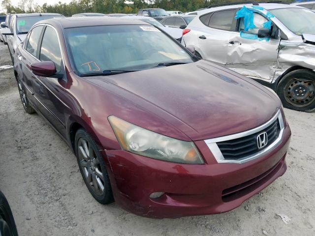 1HGCP368X8A031030 - 2008 HONDA ACCORD EXL MAROON photo 1