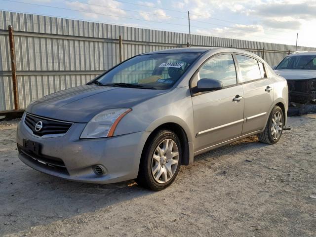 3N1AB6AP0CL744088 - 2012 NISSAN SENTRA 2.0 SILVER photo 2