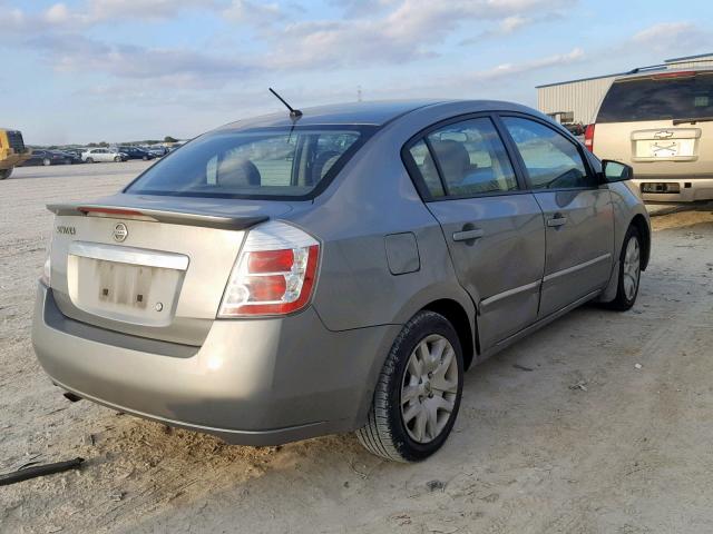 3N1AB6AP0CL744088 - 2012 NISSAN SENTRA 2.0 SILVER photo 4