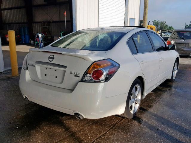 1N4BL21E17N482373 - 2007 NISSAN ALTIMA 3.5 WHITE photo 4