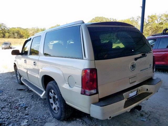 3GYFK66N64G197388 - 2004 CADILLAC ESCALADE E WHITE photo 3