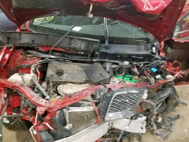 5Y2SP6E00AZ403635 - 2010 PONTIAC VIBE RED photo 7