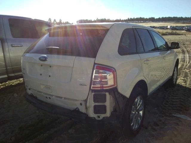 2FMDK38C28BB32064 - 2008 FORD EDGE SEL CREAM photo 4