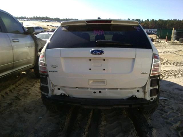 2FMDK38C28BB32064 - 2008 FORD EDGE SEL CREAM photo 9