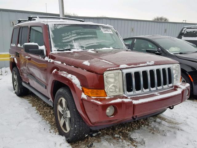 1J8HG48K98C149683 - 2008 JEEP COMMANDER Qırmızı foto 1