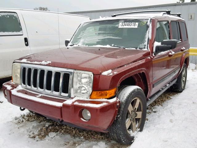 1J8HG48K98C149683 - 2008 JEEP COMMANDER Qırmızı foto 2