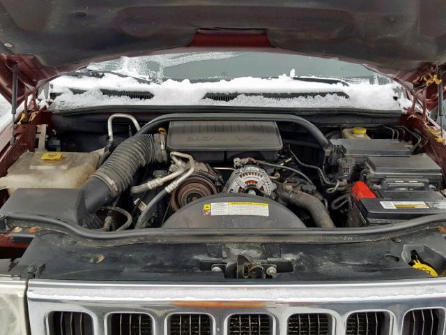 1J8HG48K98C149683 - 2008 JEEP COMMANDER Qırmızı foto 7