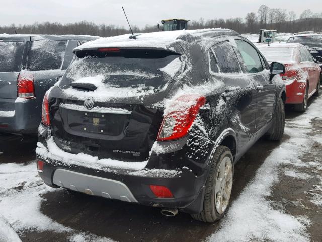 KL4CJESB1FB268116 - 2015 BUICK ENCORE BLACK photo 4